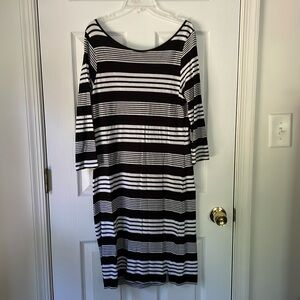 Womens Striped Dress